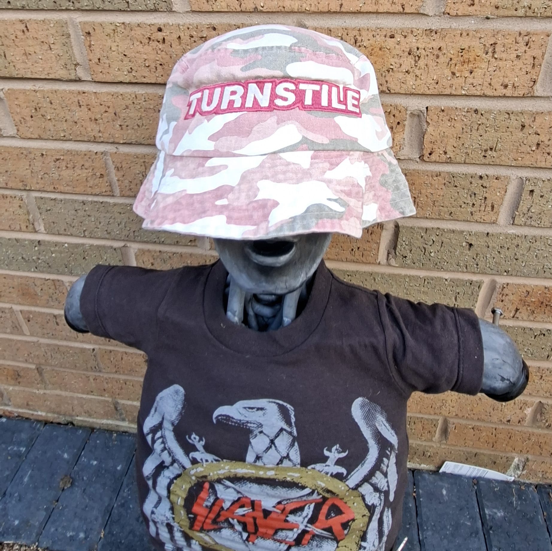 turnstile-logo-bob-bucket-hat-rose-camo-phosphorescent image 3