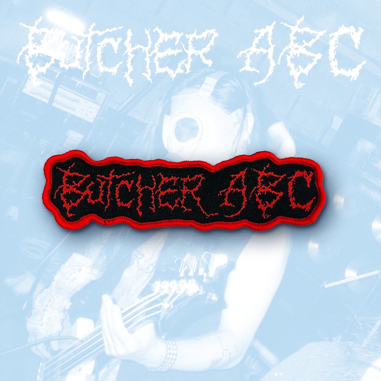 butcher-abc-logo-patch-tiss-bordure-noire image 4