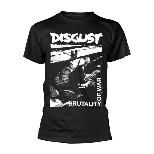 disgust-brutality-of-war-t-shirt-tee-shirt-noir-taille-m image 1