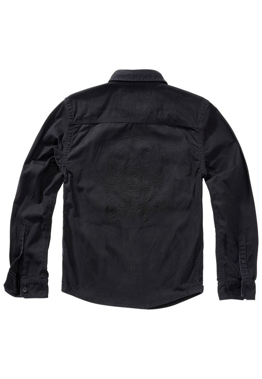 brandit-x-mot-rhead-vintage-shirt-manches-longues-noir image 2