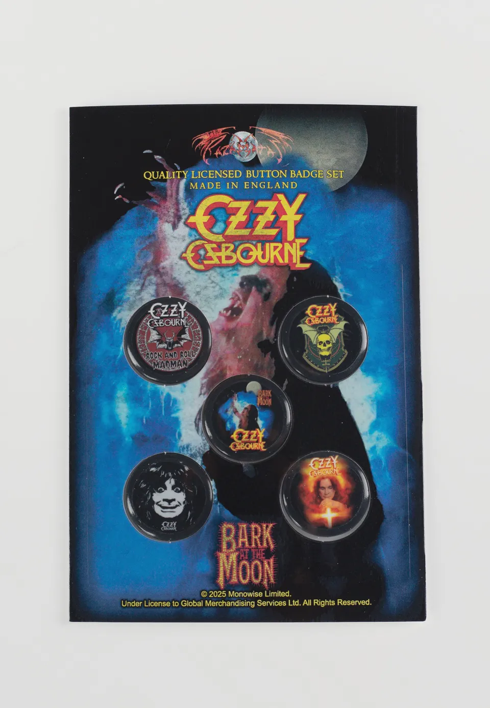 ozzy-osbourne-bark-at-the-moon-badge-multicolore image 1