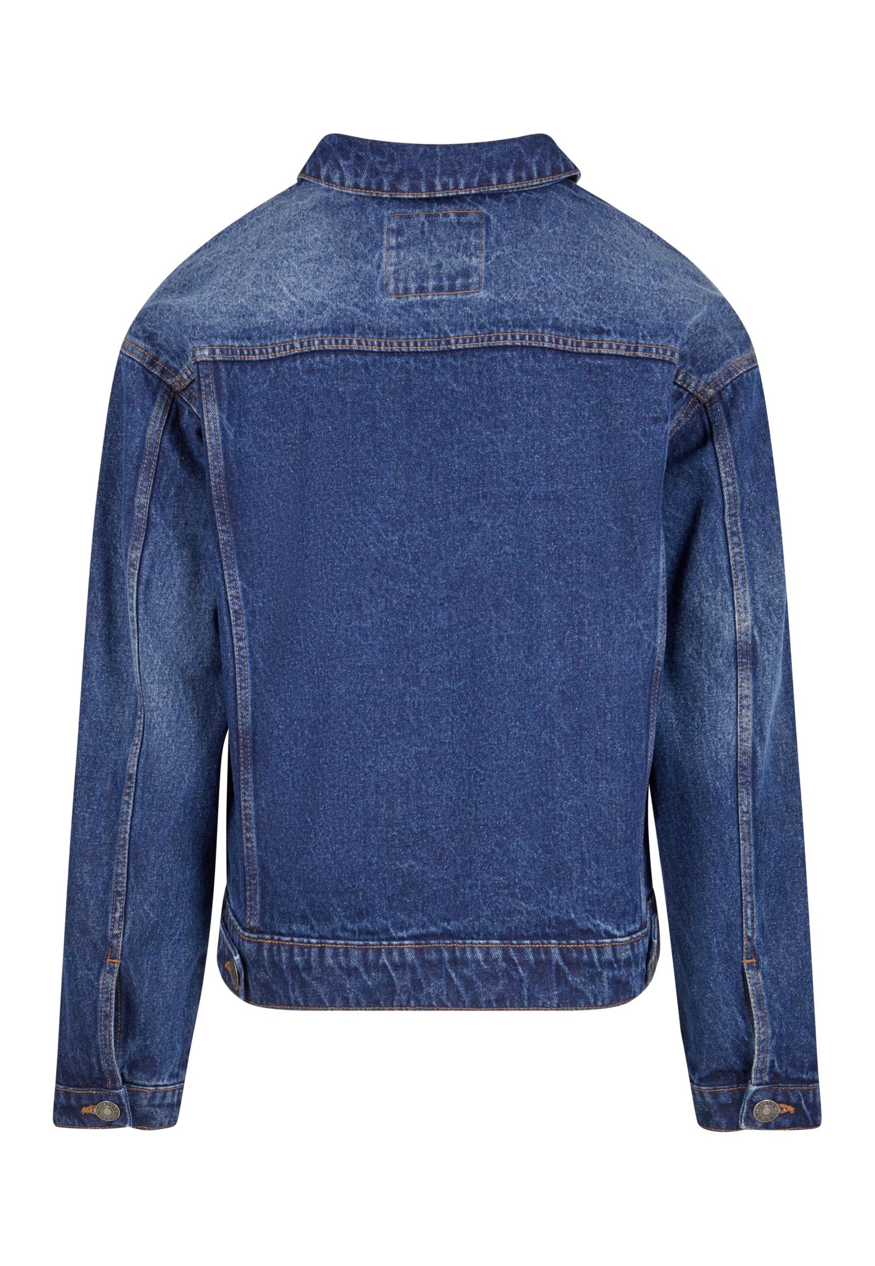 urban-classics-heavy-ounce-boxy-veste-jean-mid-blue-washed image 7
