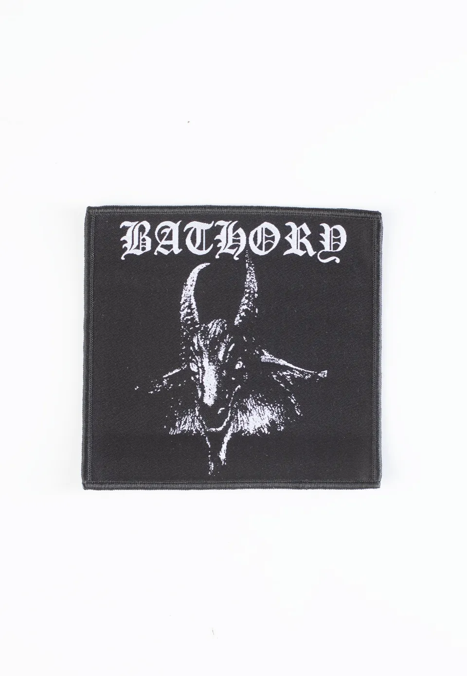 bathory-goat-patch-cusson-noir-taille-unique image 1