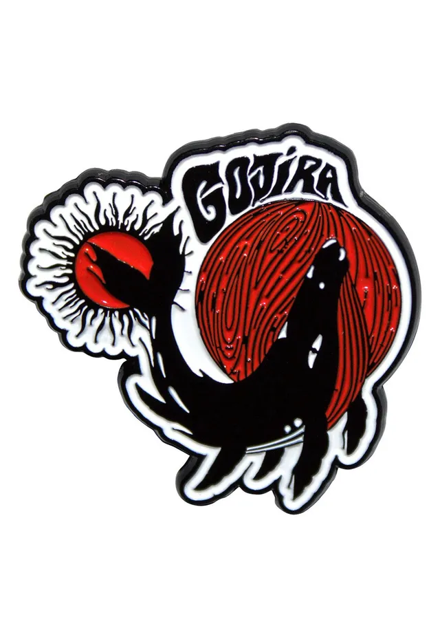 gojira-whale-pin-s-mail-multicolore image 1