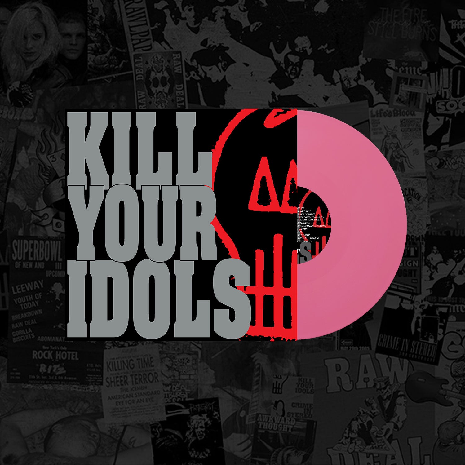 kill-your-idols-no-gimmicks-needed-vinyle-lp-clear-smoke image 5