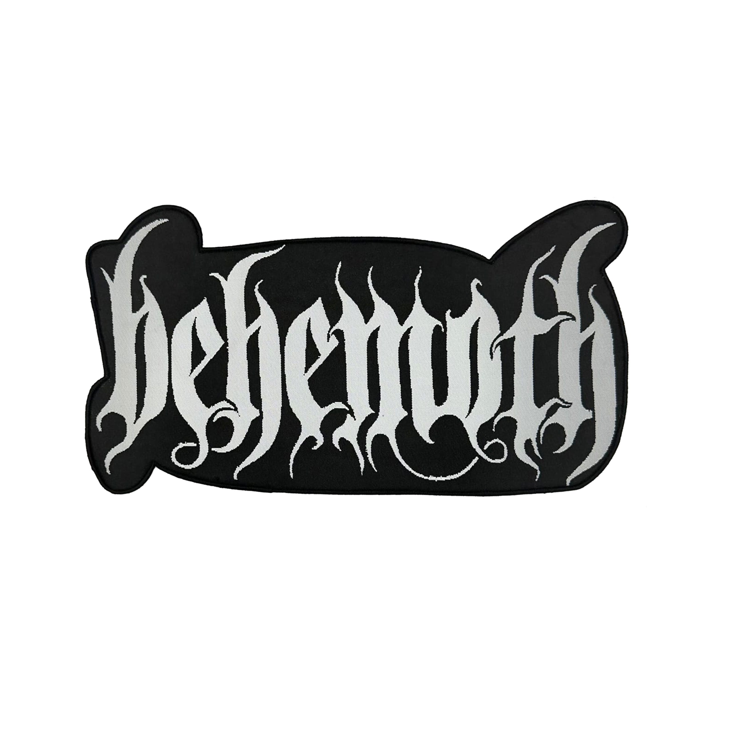 behemoth-logo-patch-tiss-oversized-bordure-noire image 2