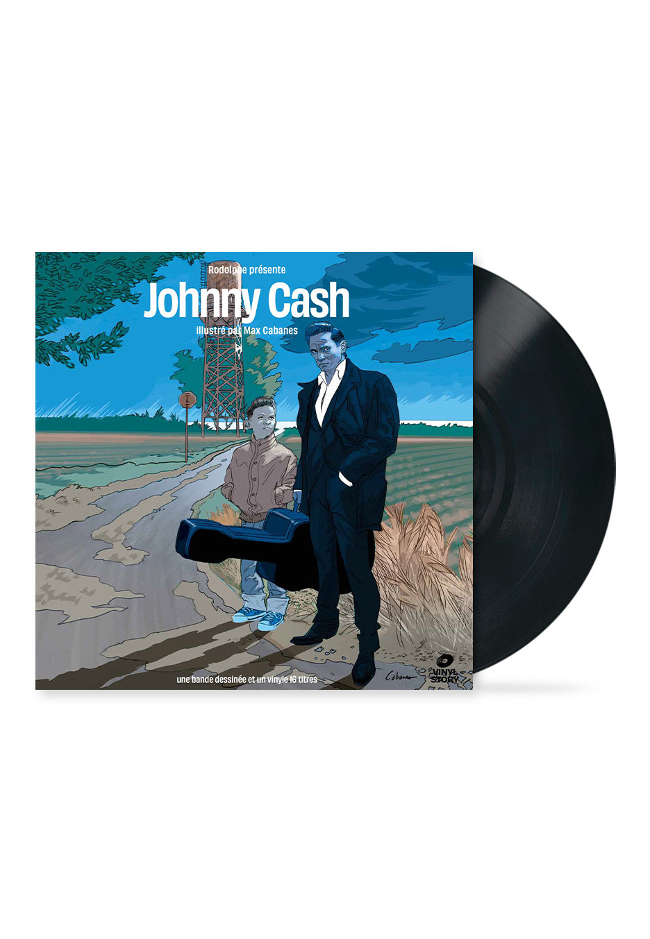 johnny-cash-vinyl-story-vinyle-lp-livre-illustr image 2