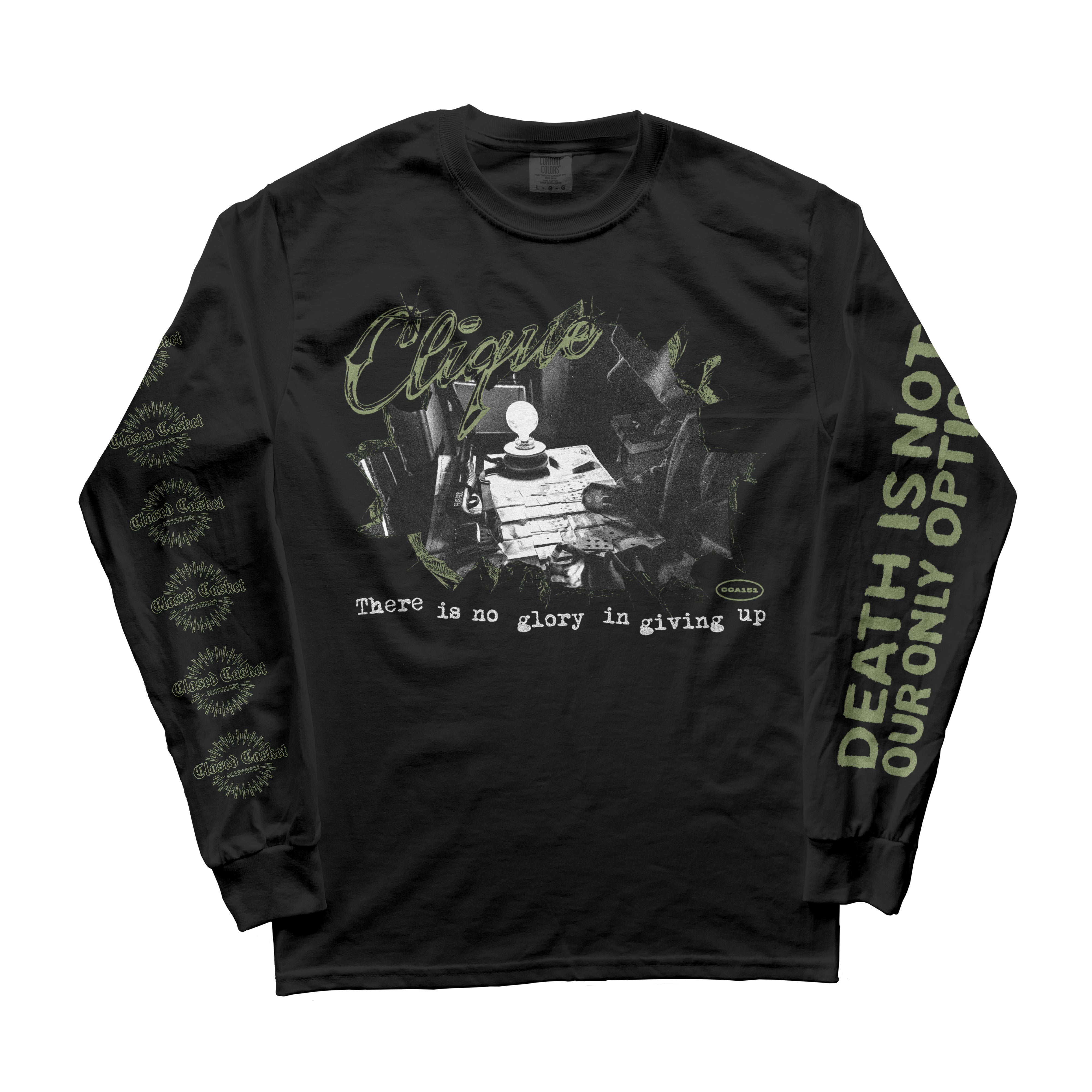 clique-no-glory-t-shirt-manche-longue-coton image 1