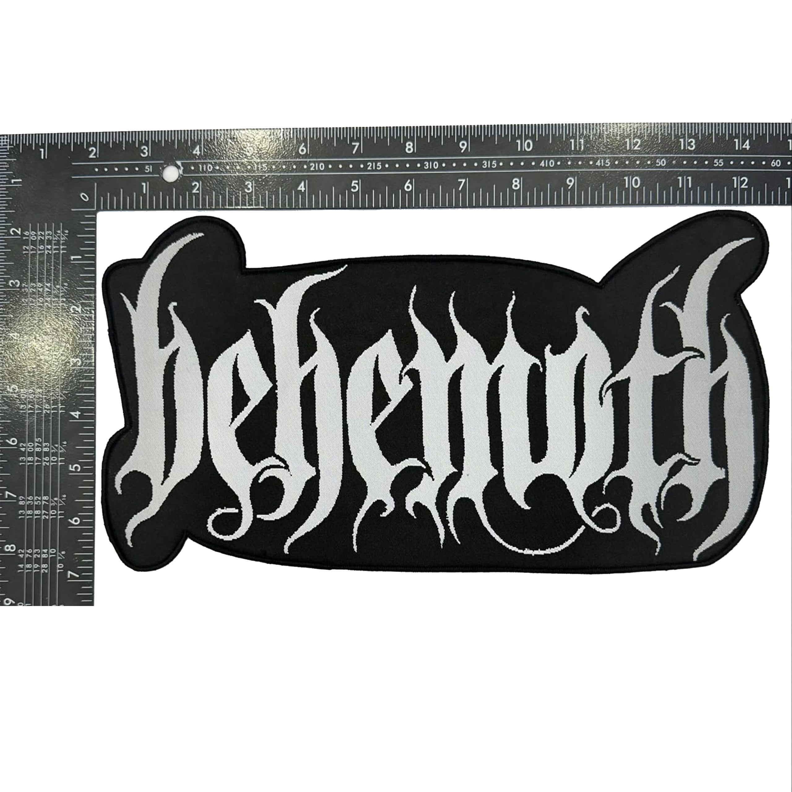behemoth-logo-patch-tiss-oversized-bordure-noire image 3