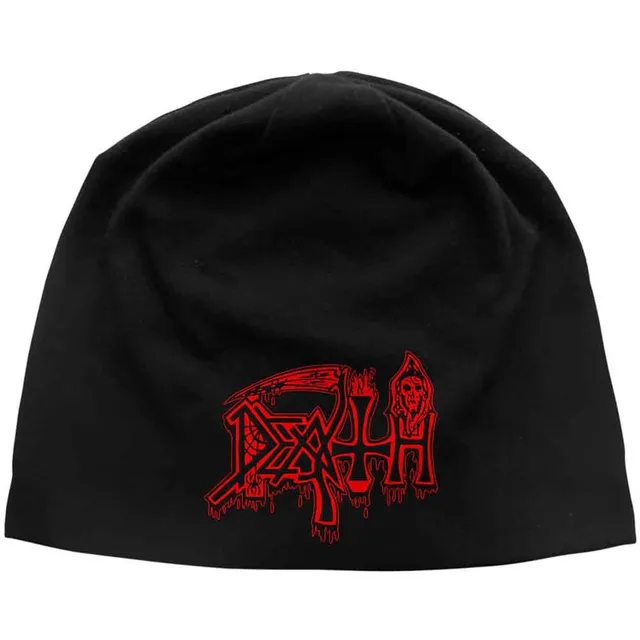 death-red-logo-bonnet-noir-death-metal-hiver image 1