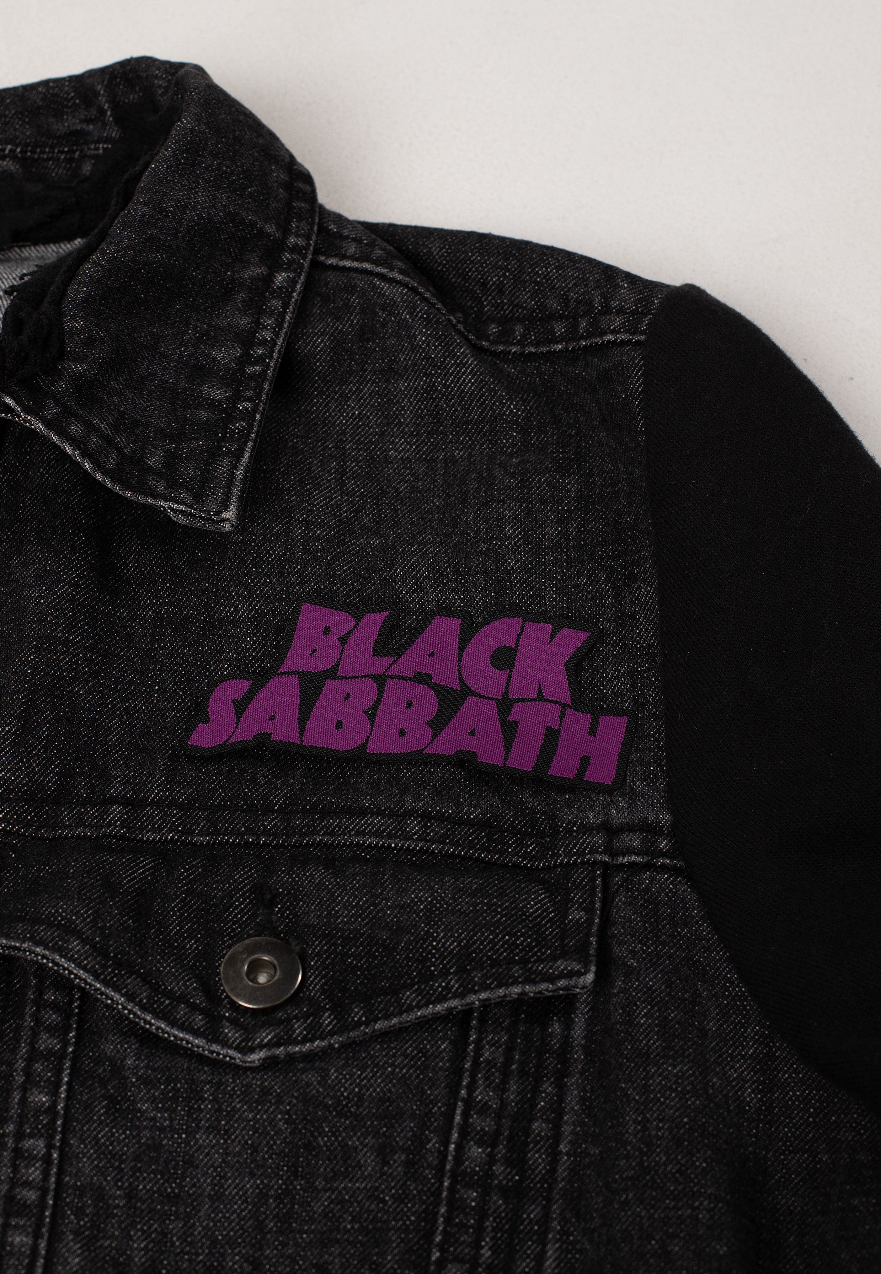 black-sabbath-logo-cut-out-patch-noir-doom image 2