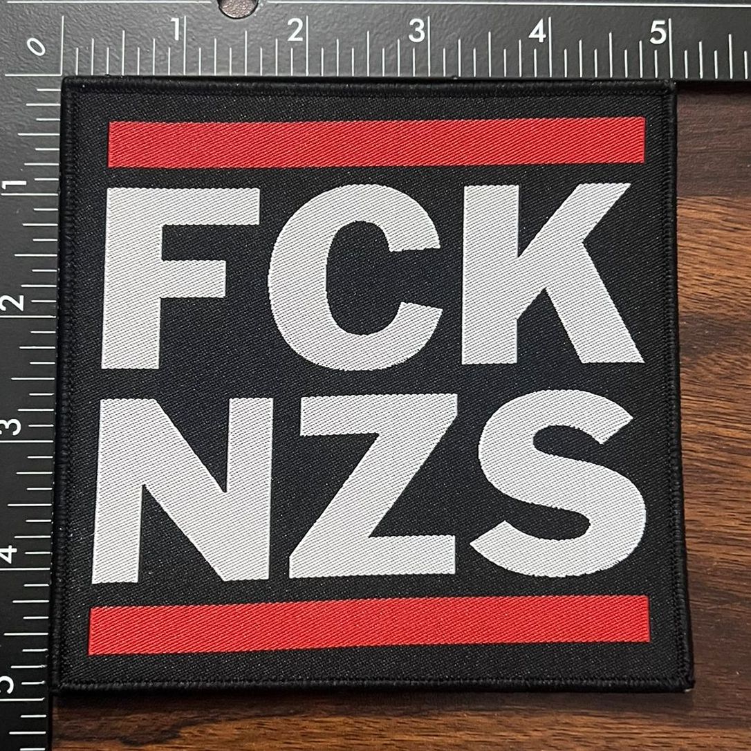 fck-nzs-cusson-tiss-patch-bord-blanc-small image 7