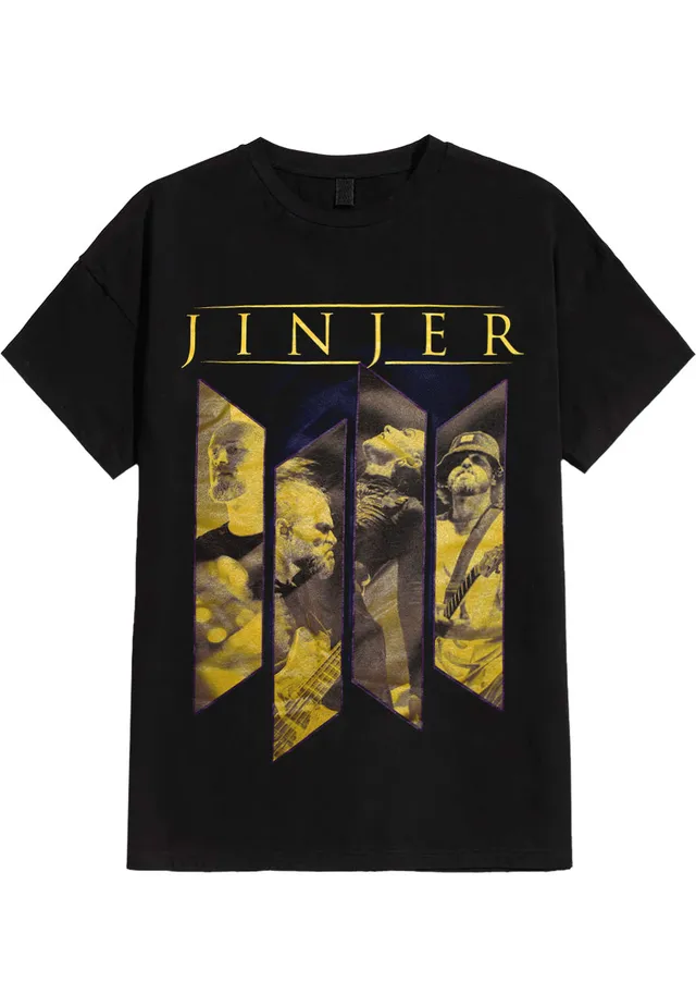 jinjer-live-in-los-angeles-t-shirt-homme-noir image 1