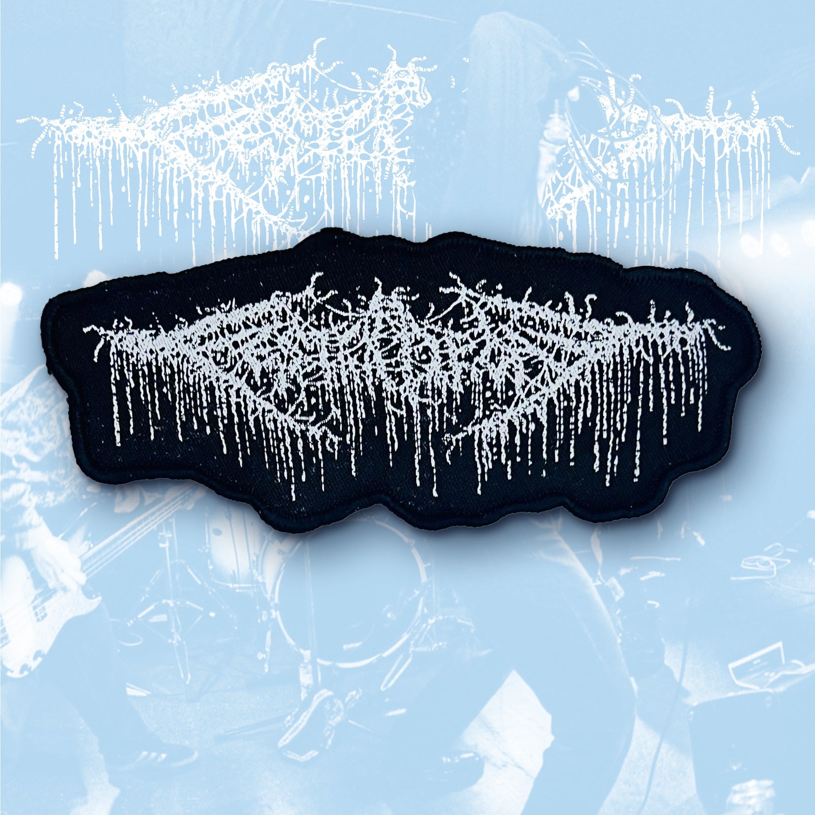festerdecay-logo-patch-tiss-petit-bordure-noire image 2