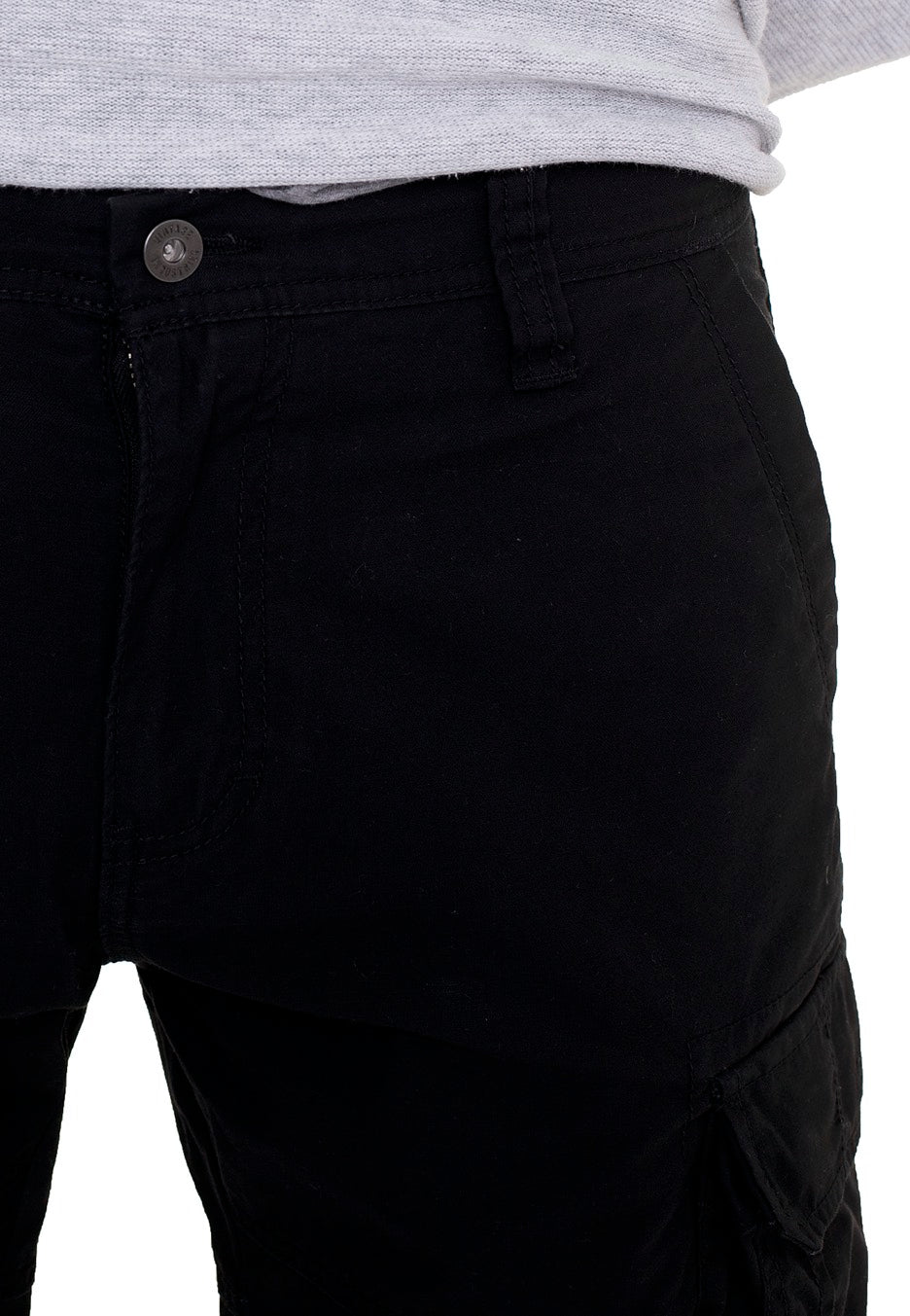 vintage-industries-rowing-black-short-cargo-noir image 5