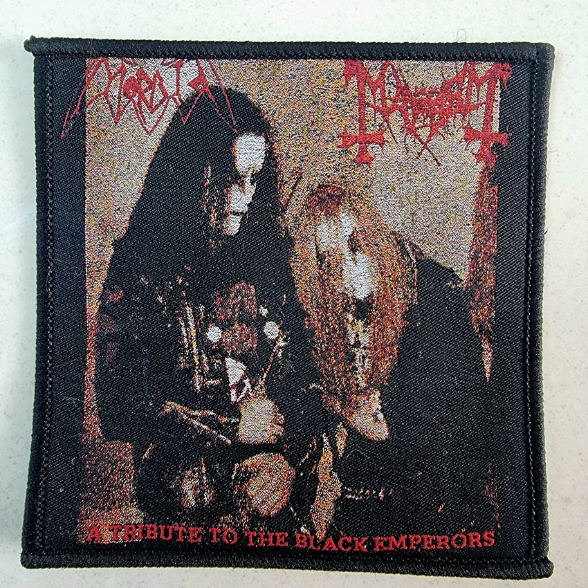 mayhem-morbid-tribute-black-emperors-patch-tiss image 1