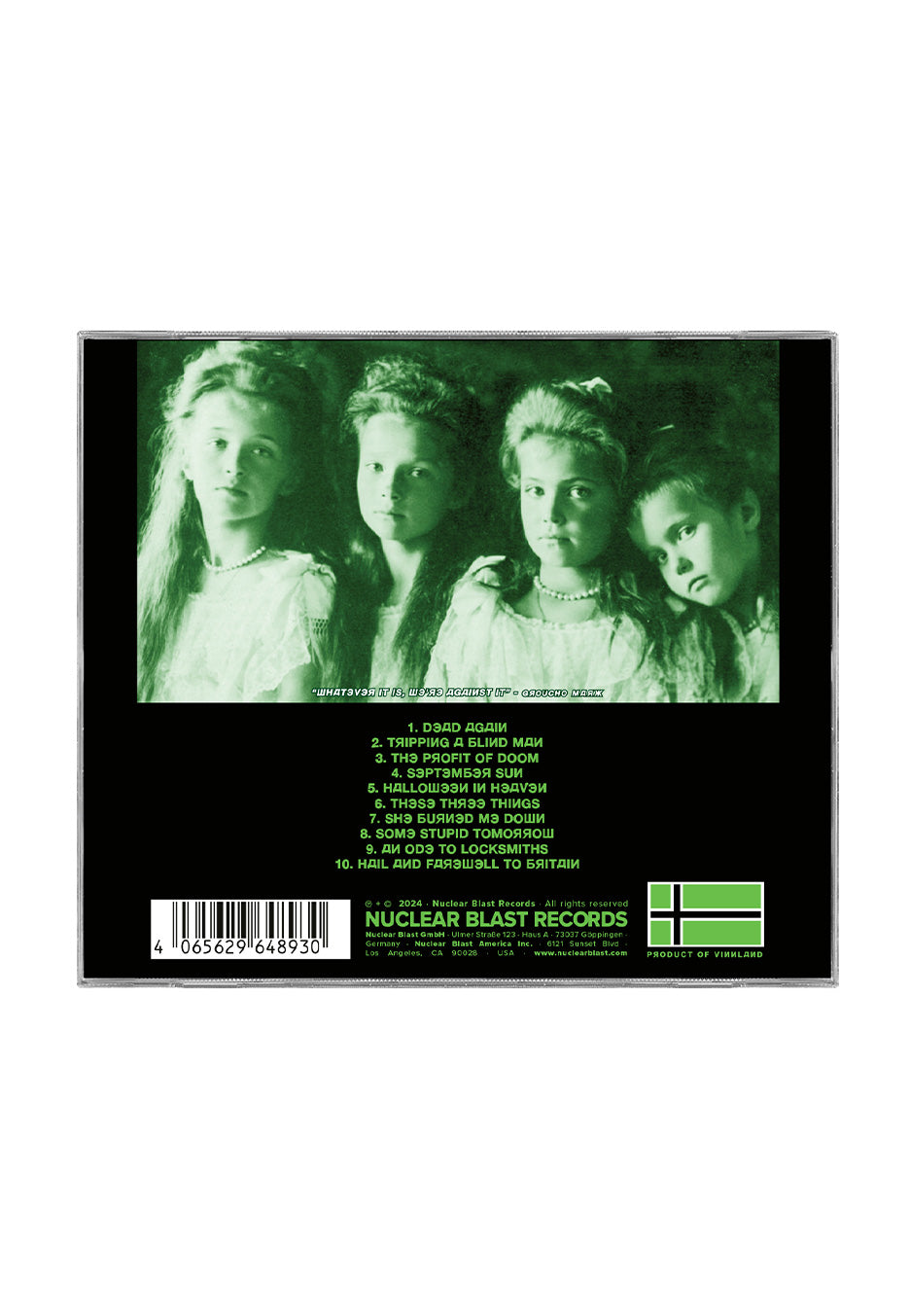 type-o-negative-dead-again-cd-gothic-metal image 2
