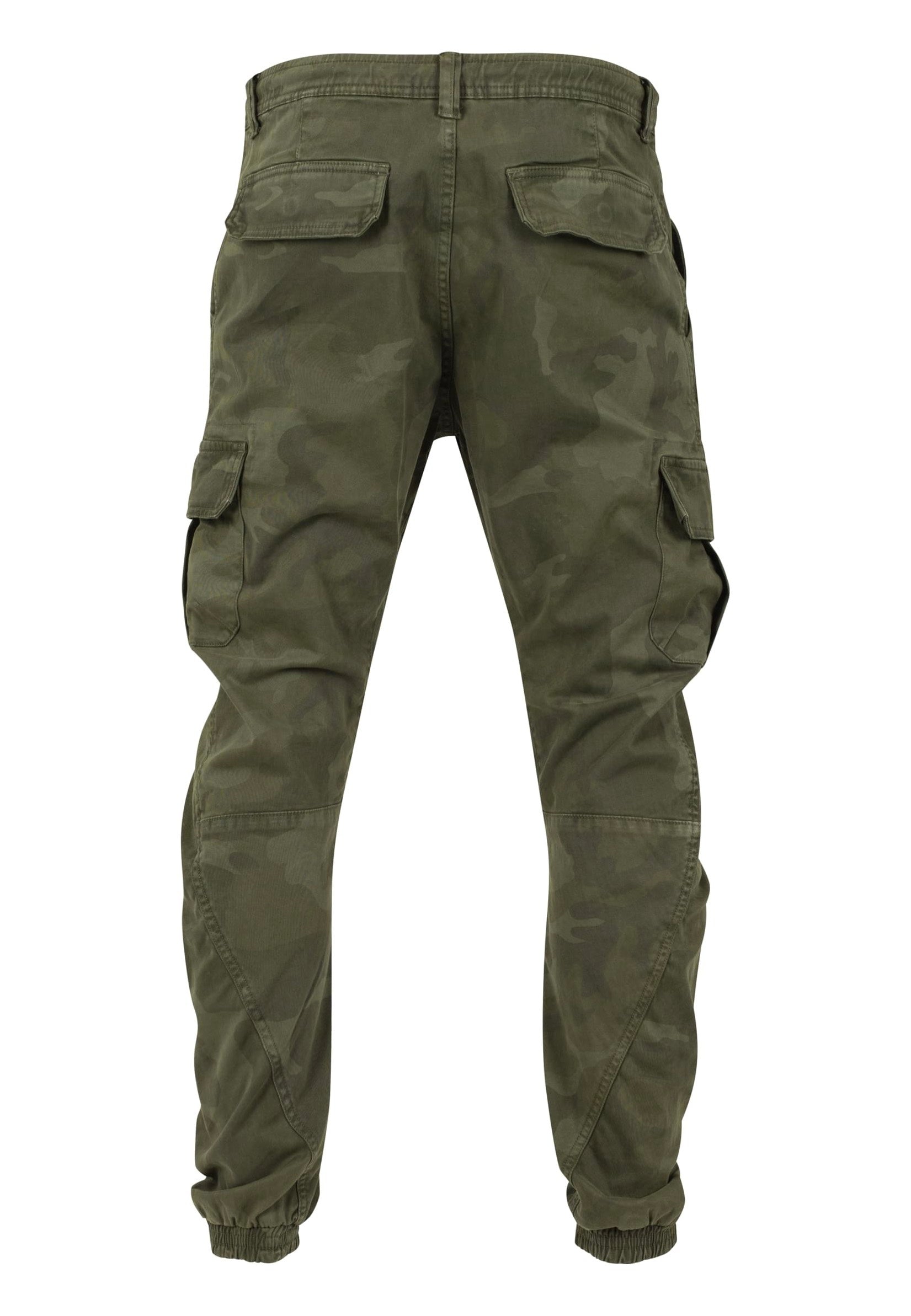 urban-classics-camo-cargo-pantalon-olive-camouflage image 8