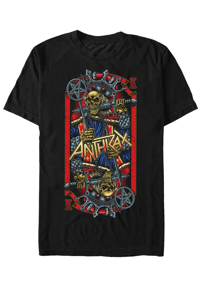 anthrax-evil-king-t-shirt-metal-homme-noir image 1