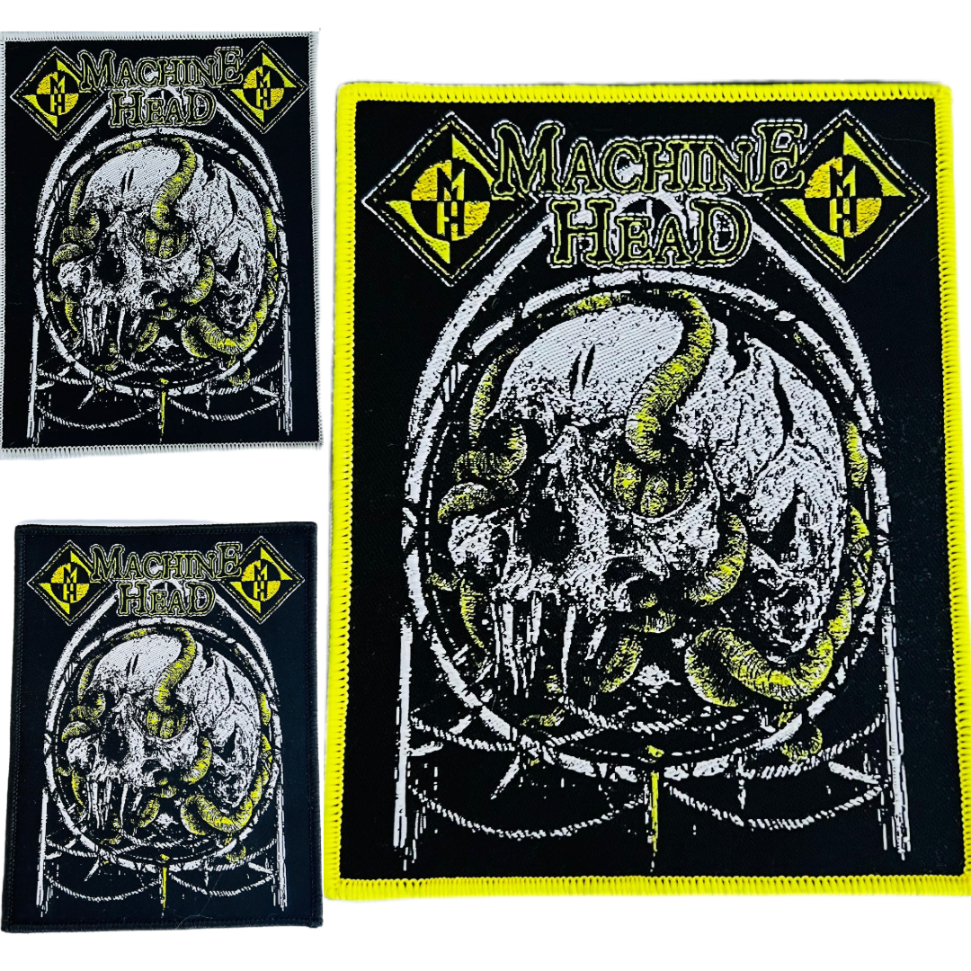 machine-head-rotten-cusson-tiss-bordure-noire image 1