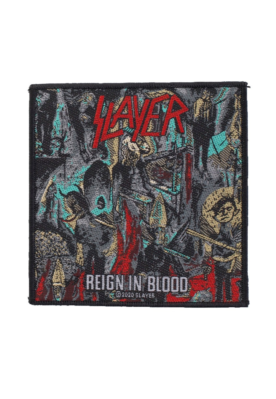 slayer-reign-in-blood-patch-cusson-multicolore-coudre image 1