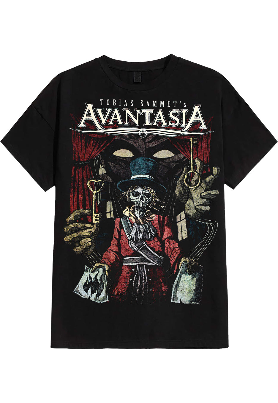 avantasia-keymaster-festival-2024-t-shirt-noir-homme image 1