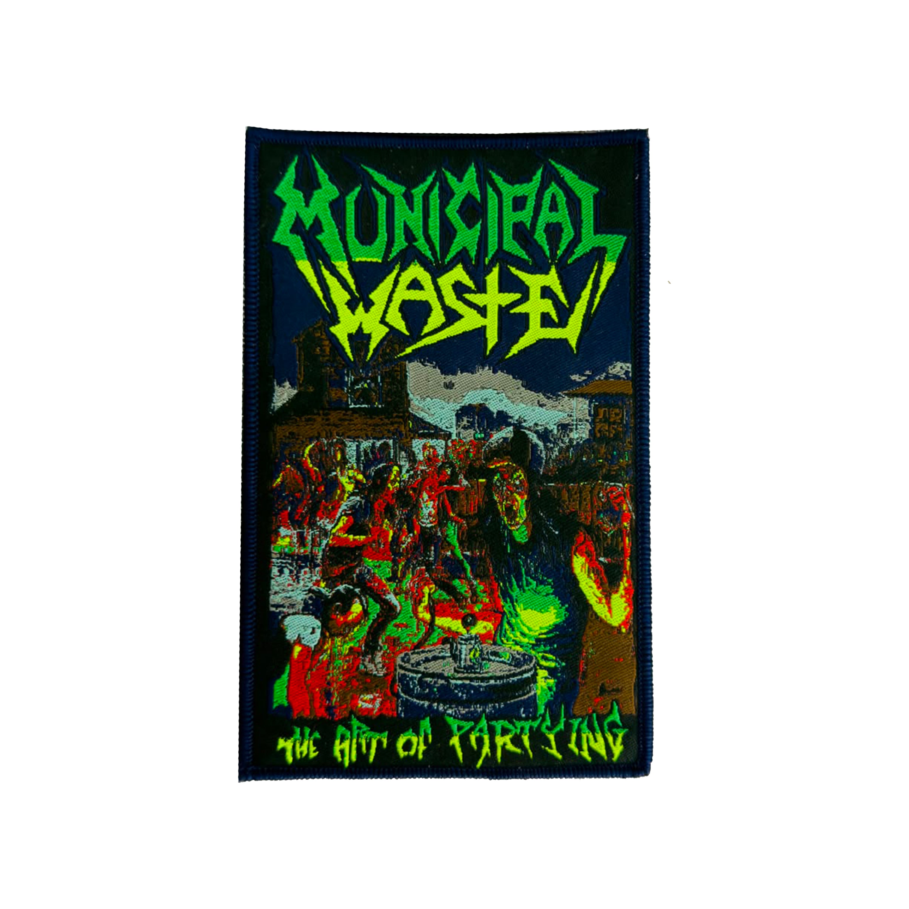 municipal-waste-the-art-of-partying-patch-tiss-bordure-noire image 6