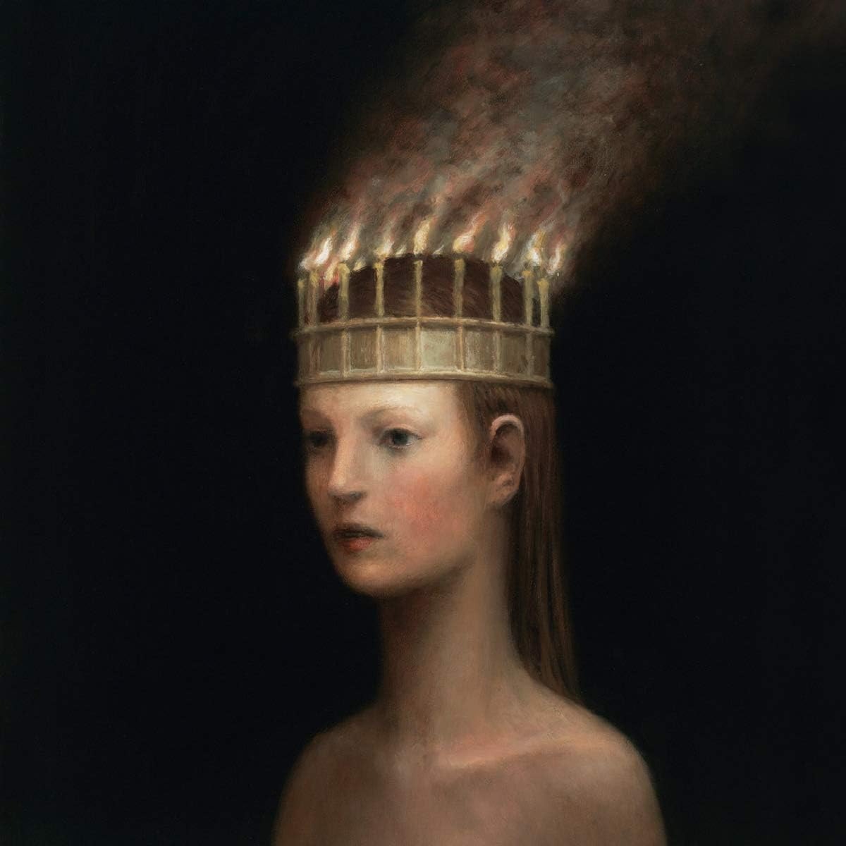 mantar-death-by-burning-vinyle-lp-occasion-comme-neuf image 1