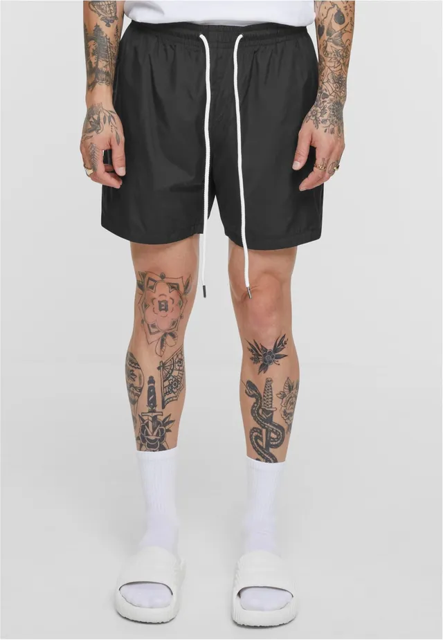 urban-classics-basic-running-black-short-homme-noir image 1
