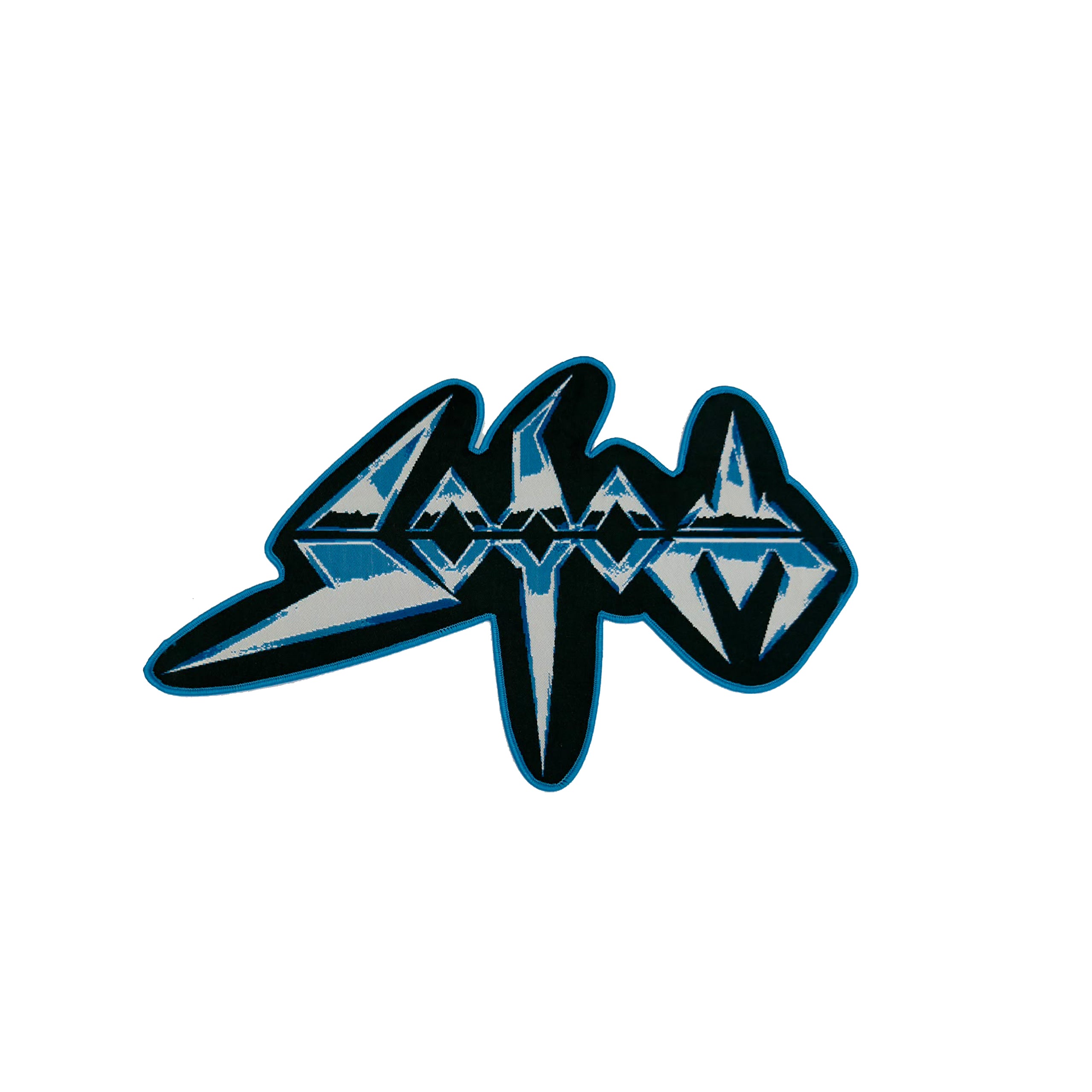 sodom-logo-patch-tiss-oversized-12-pouces-noir image 4