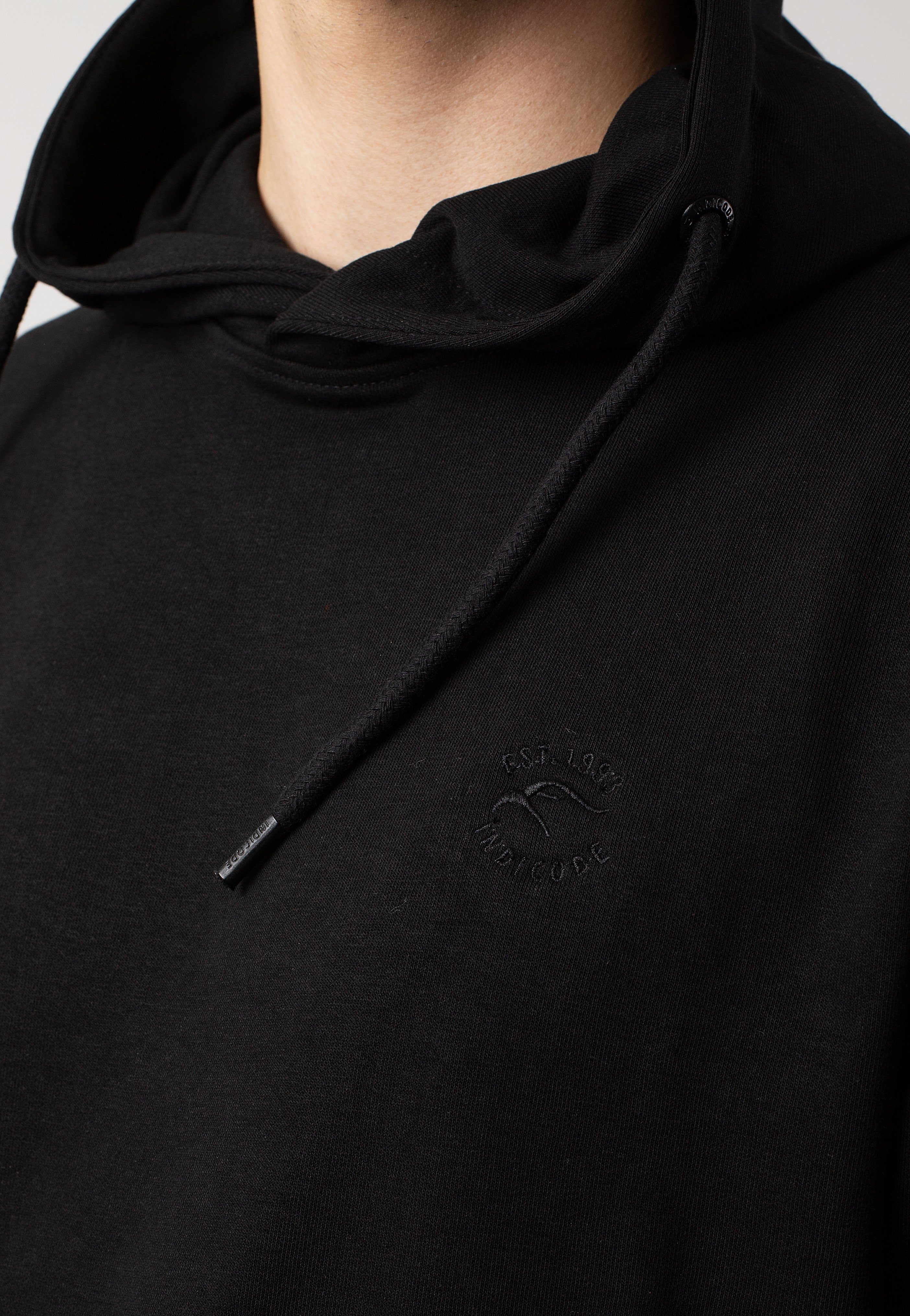 indicode-wilkins-black-hoodie-noir-s-xxl image 2