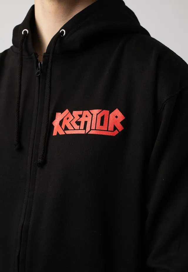 kreator-pleasure-to-kill-sweat-zip-homme-noir-taille-l image 1