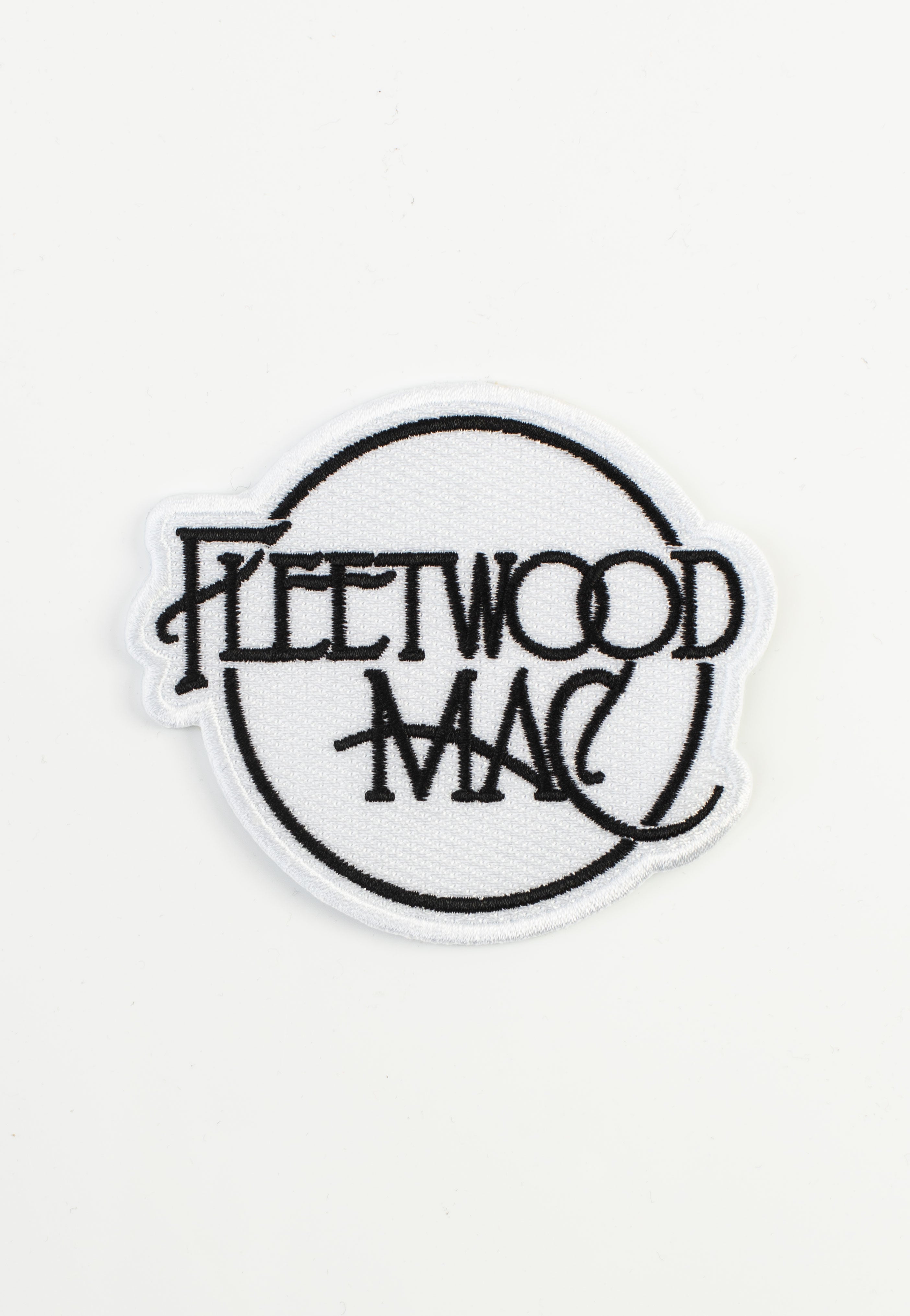 fleetwood-mac-classic-logo-patch-blanc-classic-rock image 2