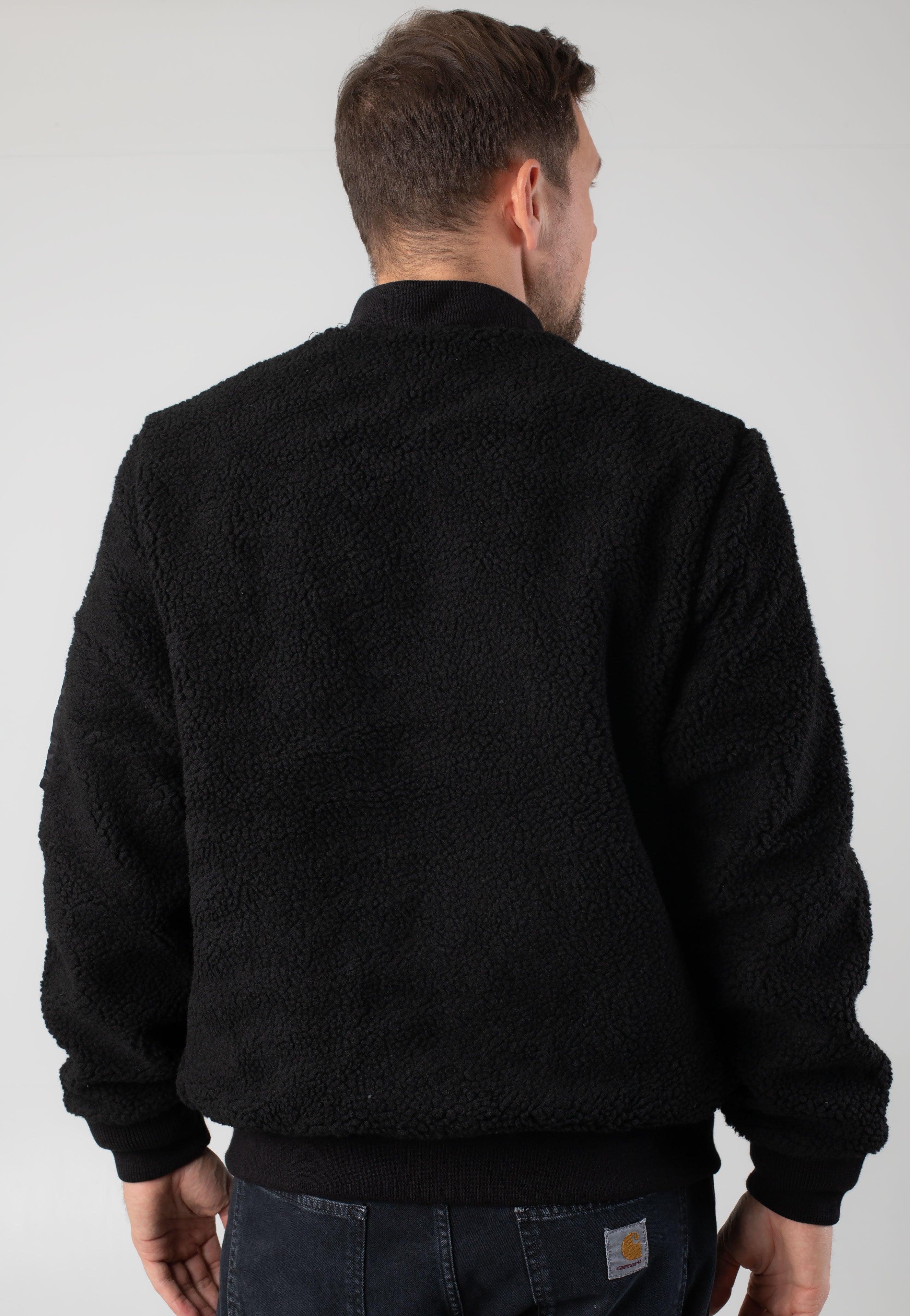 brandit-ma1-sherpa-veste-noire image 2
