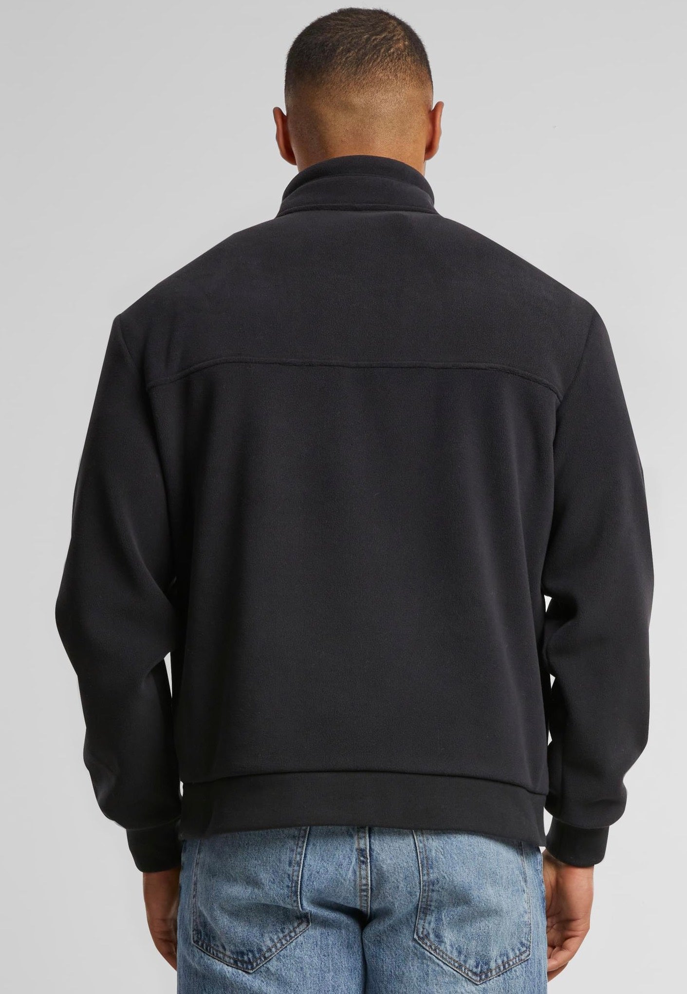 urban-classics-colour-block-veste-polaire-noire image 2