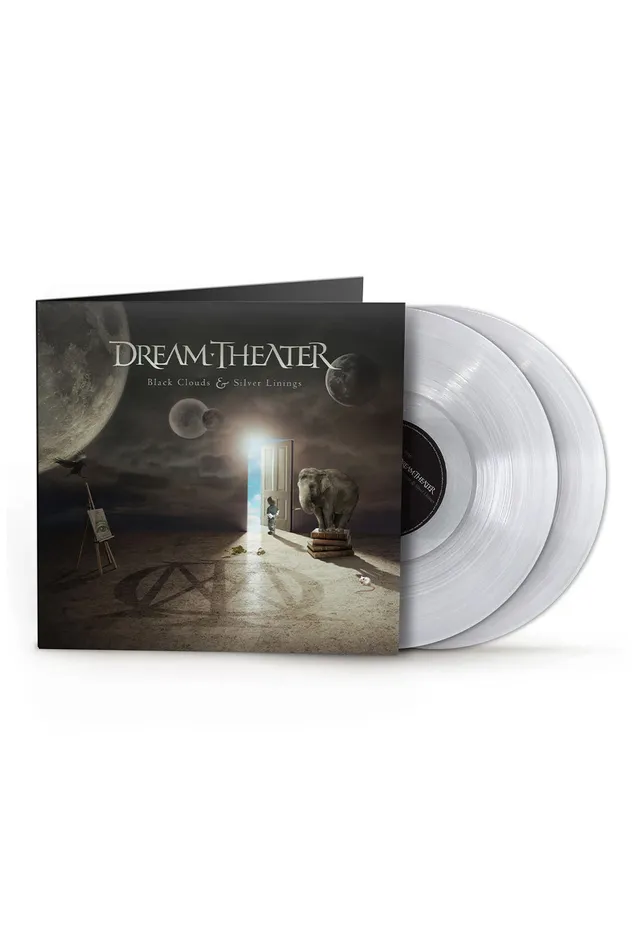dream-theater-black-clouds-silver-linings-vinyle-transparent-limit-2lp image 1