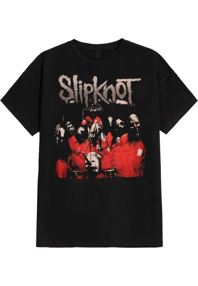 slipknot-stretched-barcode-t-shirt-noir-homme-nu-metal image 1
