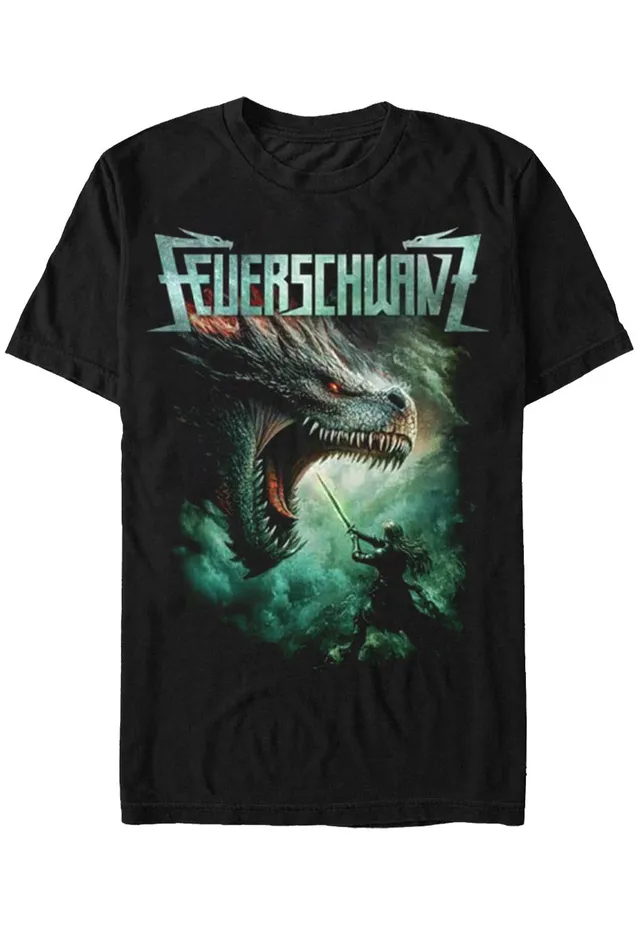 feuerschwanz-knightclub-t-shirt-noir-homme image 1