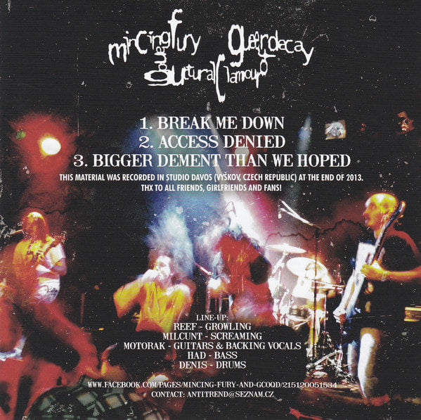 collision-mincing-fury-split-ep-vinyle-grindcore image 2