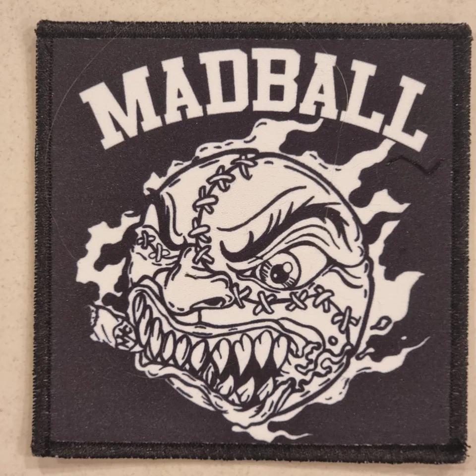 madball-ball-logo-petit-patch-cousu image 1