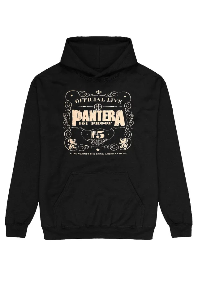 pantera-101-proof-hoodie-noir-homme-thrash-metal image 1