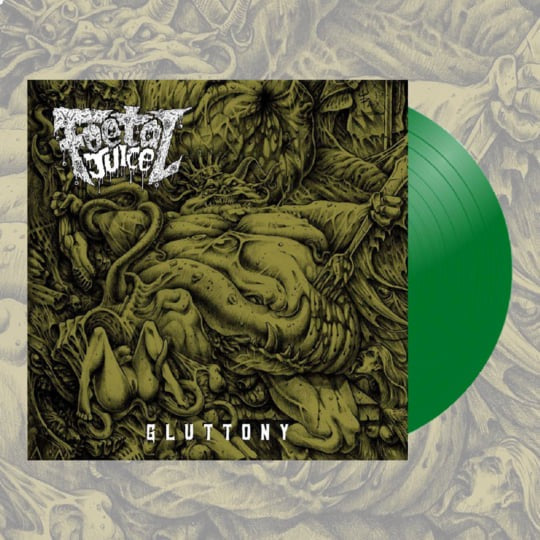 foetal-juice-gluttony-vinyle-lp-vert-transparent-250 image 1