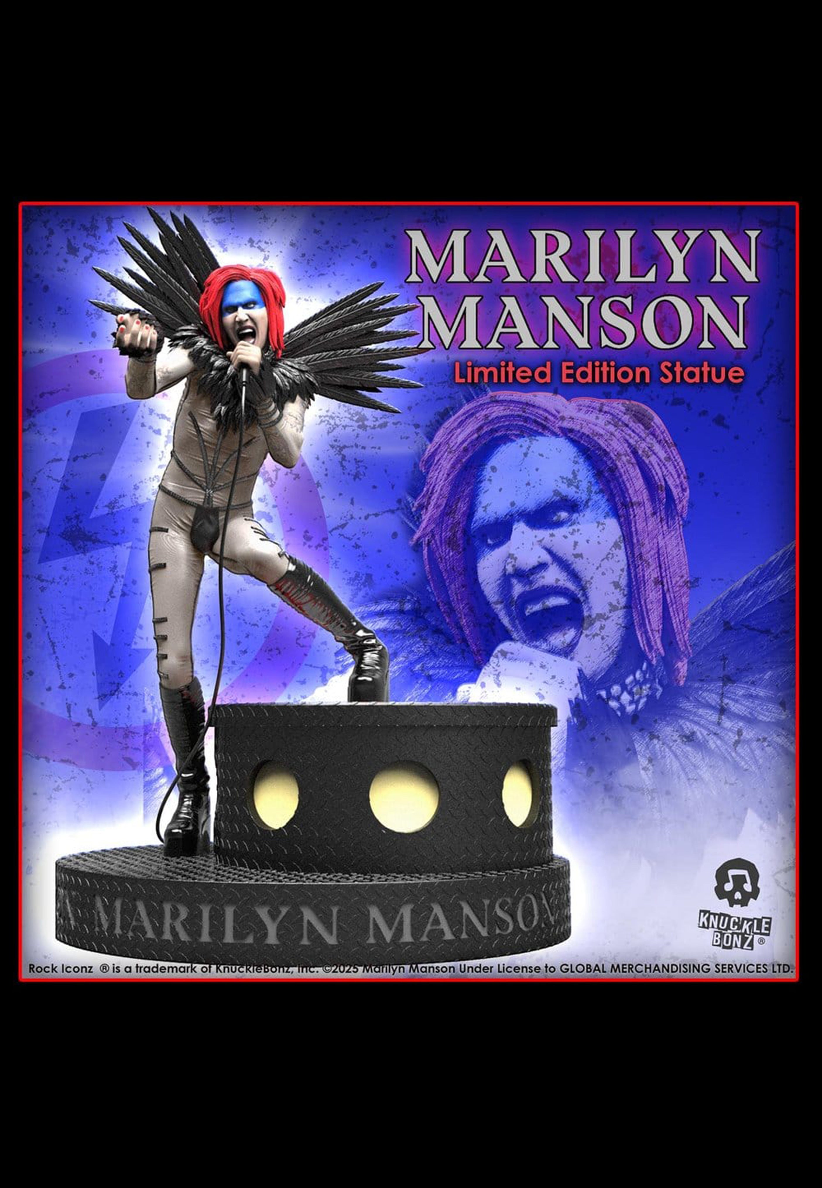 marilyn-manson-ii-rock-iconz-statue-collector-multicolore image 1