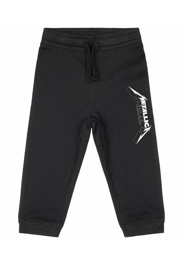 metallica-logo-babygrow-sweat-pantalon-b-b-noir image 1