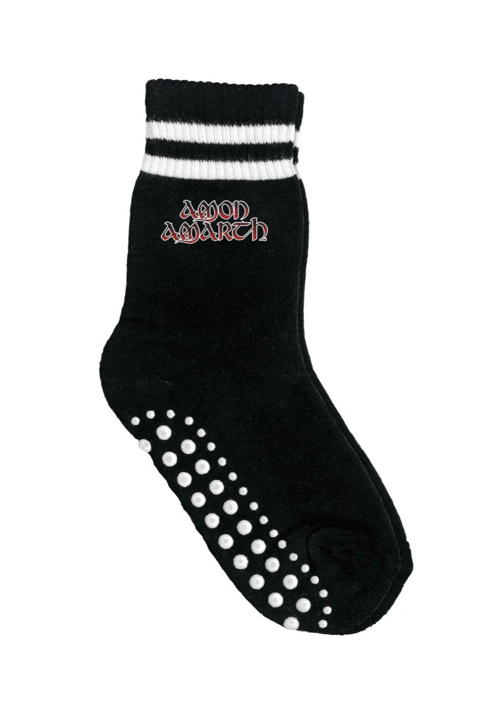 amon-amarth-logo-kids-chaussettes-noires-coton-enfant image 1