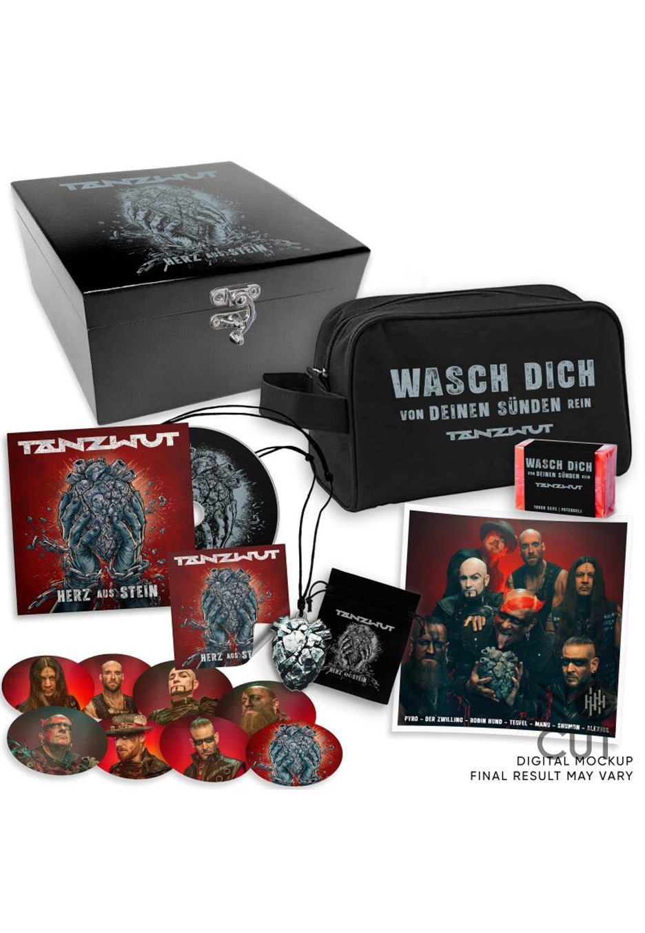 tanzwut-herz-aus-stein-cd-fanbox-collector-folk-metal image 1