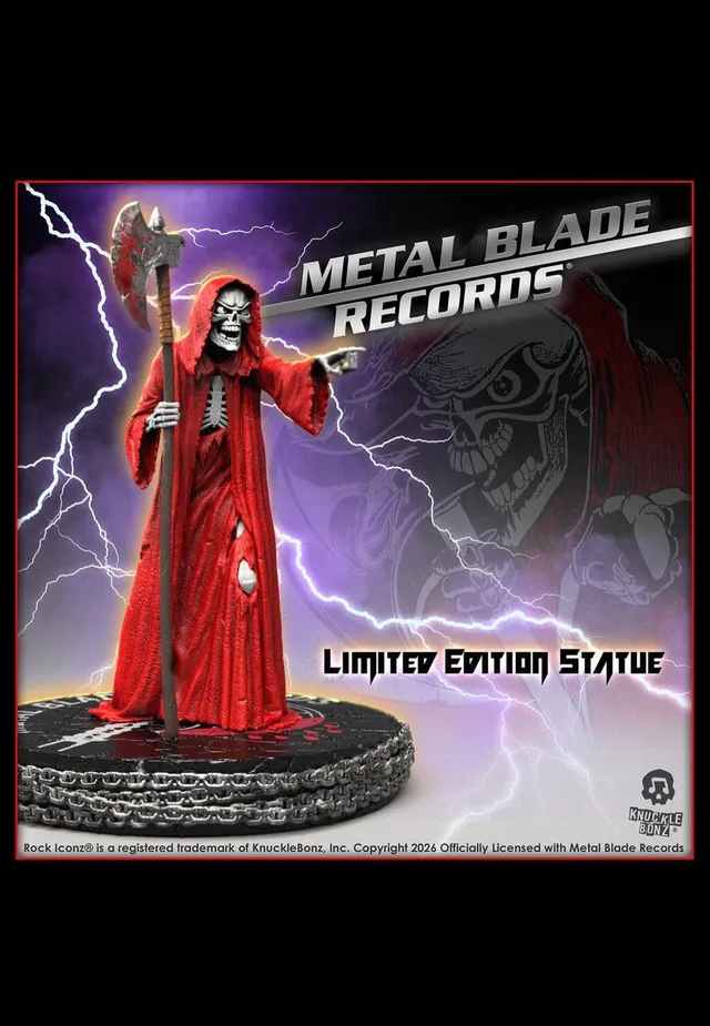 metal-blade-records-reaper-3d-statue-r-sine-multicolore-taille-unique image 1