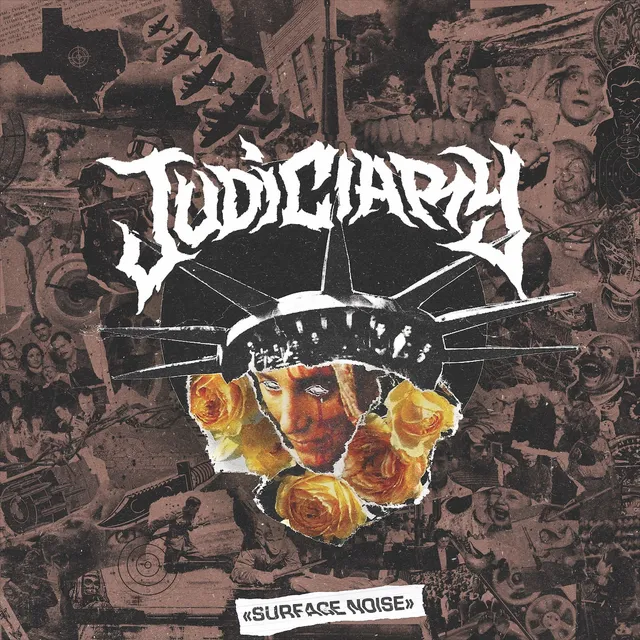 judiciary-surface-noise-vinyle-lp-silver-black-splatter-hardcore image 1