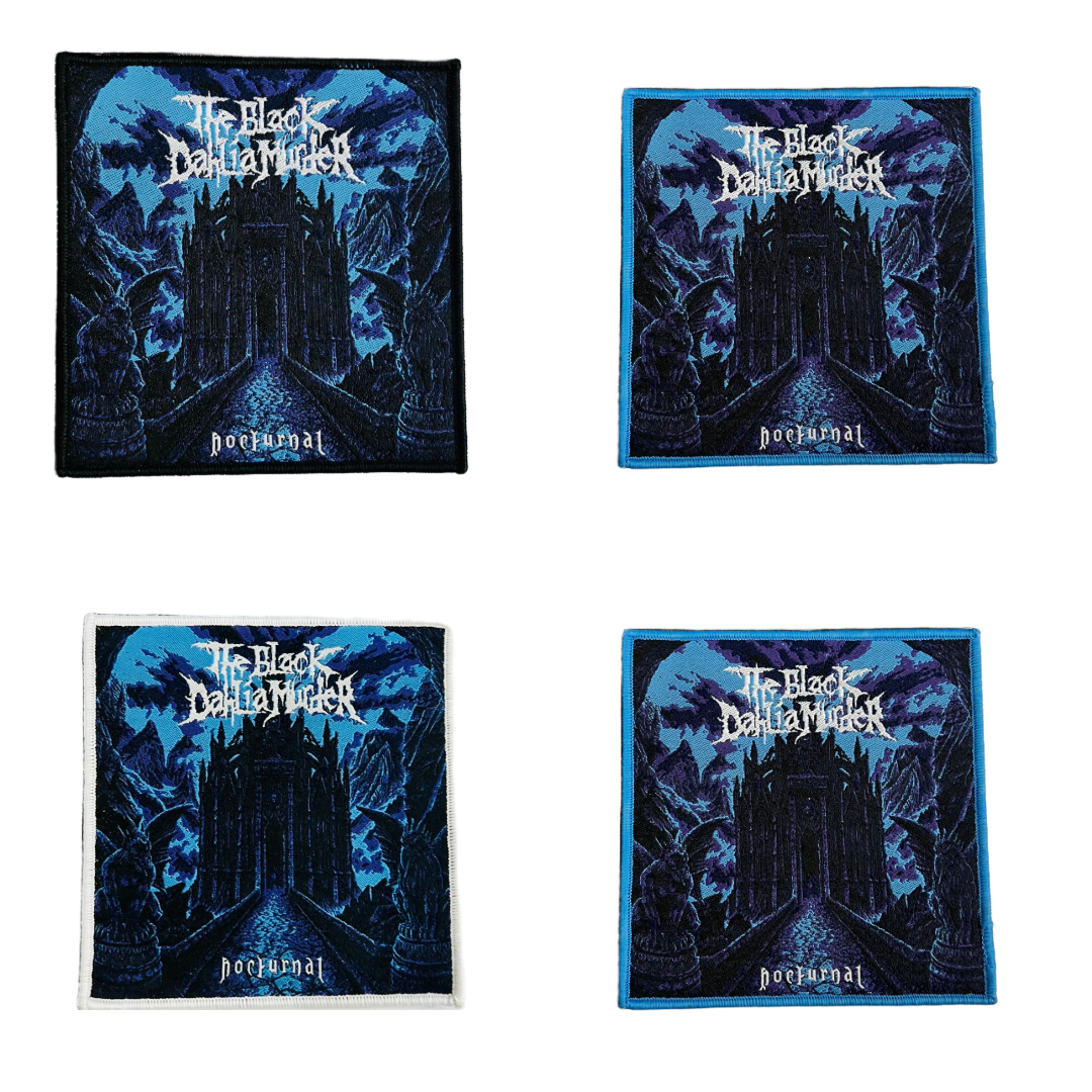 the-black-dahlia-murder-nocturnal-patch-tiss-bordure-noire image 1