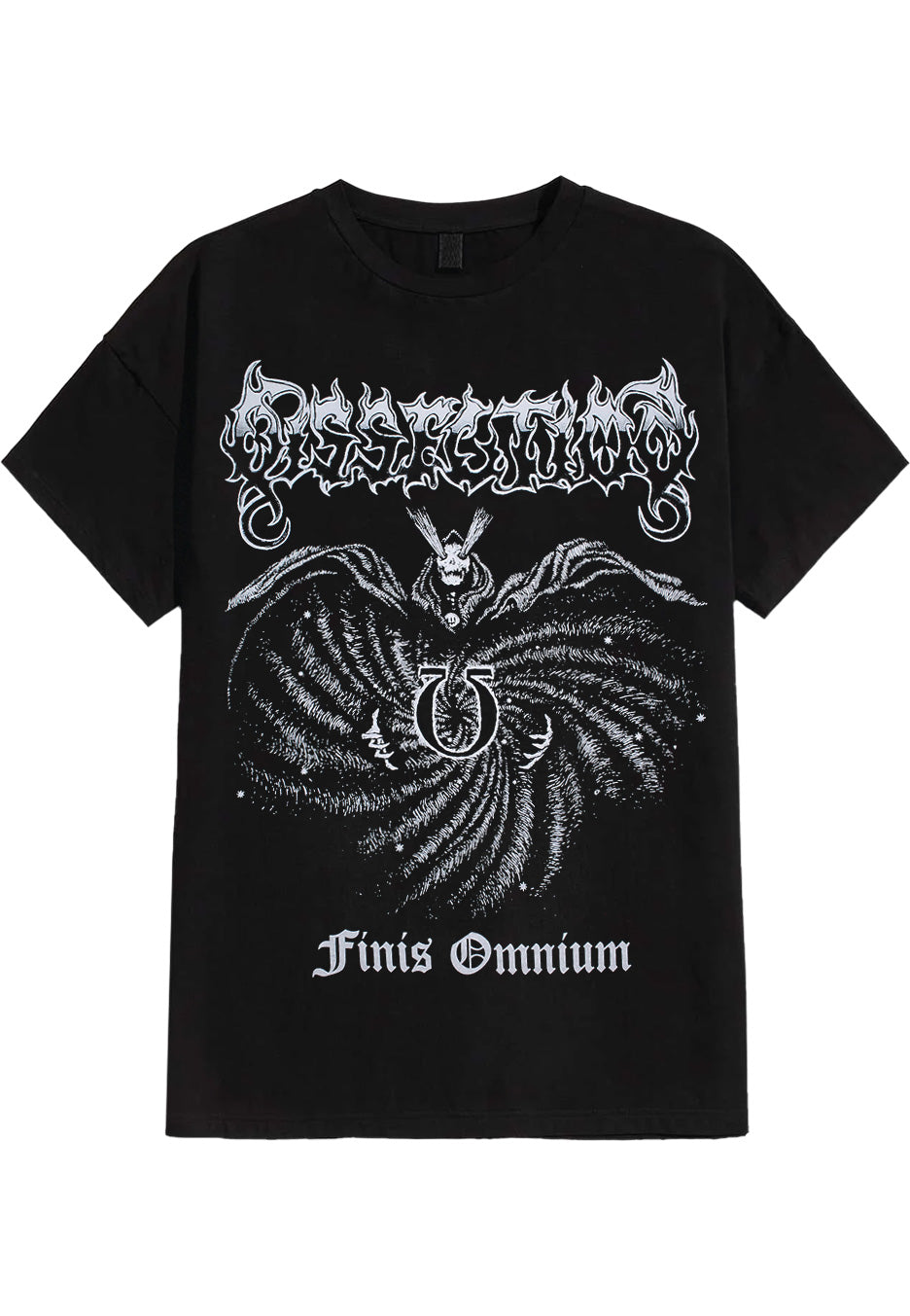 dissection-finis-omnium-t-shirt-noir-homme image 1